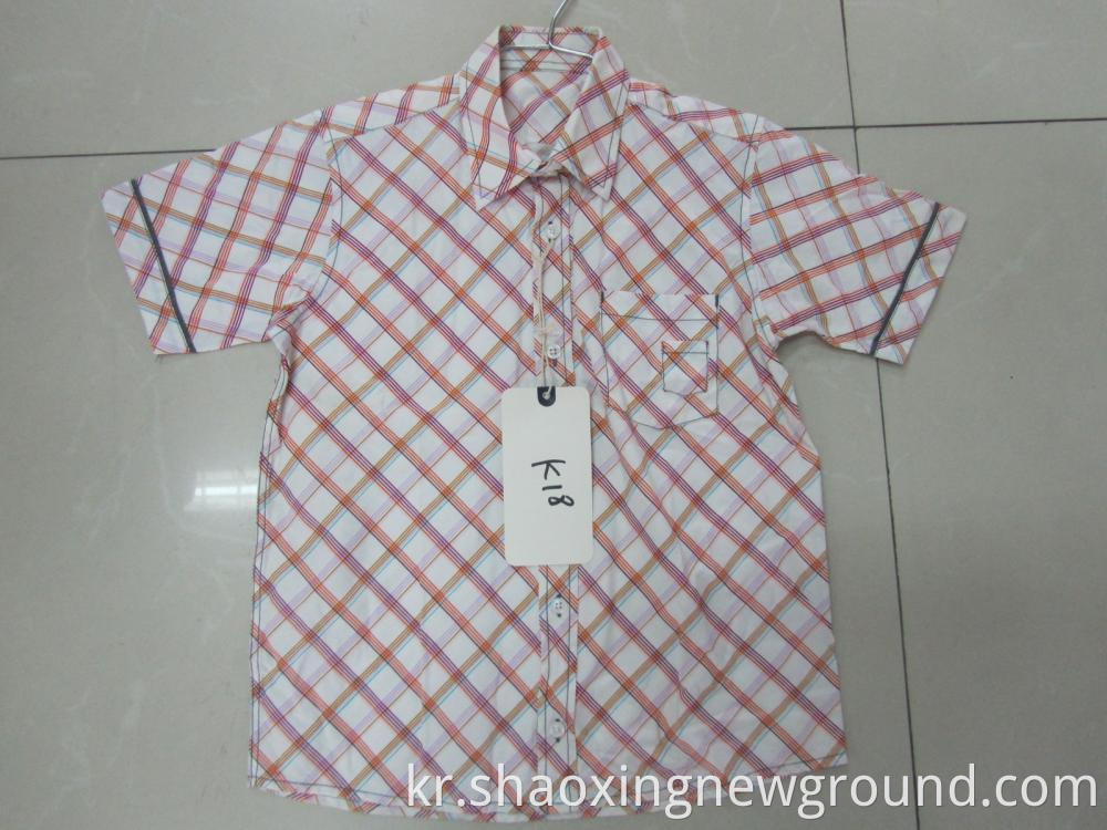 Top quality cotton check shirt